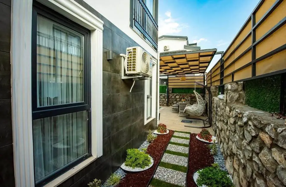 Garden area